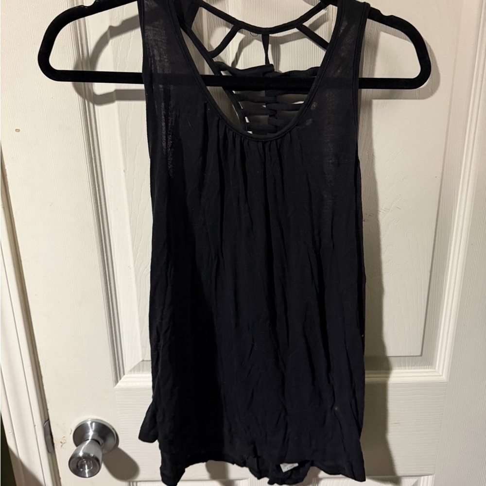 ❄️Elegant Black Sleeveless Top